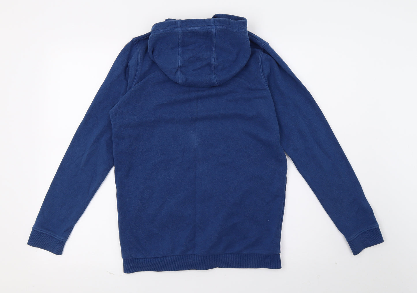 TU Boys Blue  Jersey Full Zip Hoodie Size 12 Years