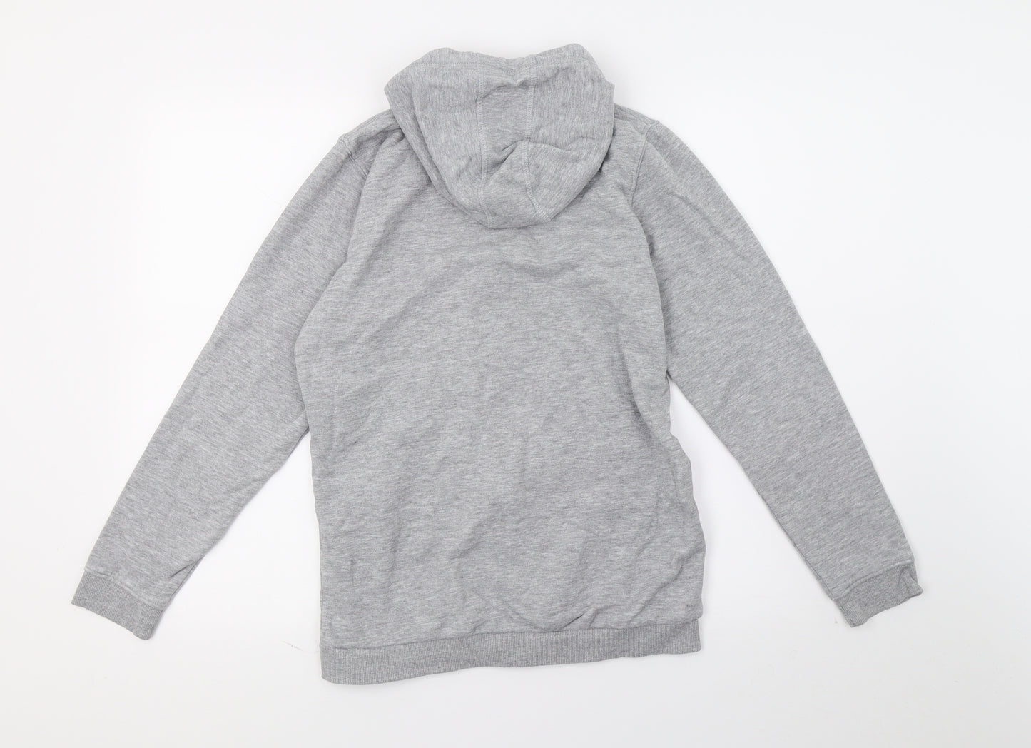 TU Boys Grey  Jersey Full Zip Hoodie Size 12 Years