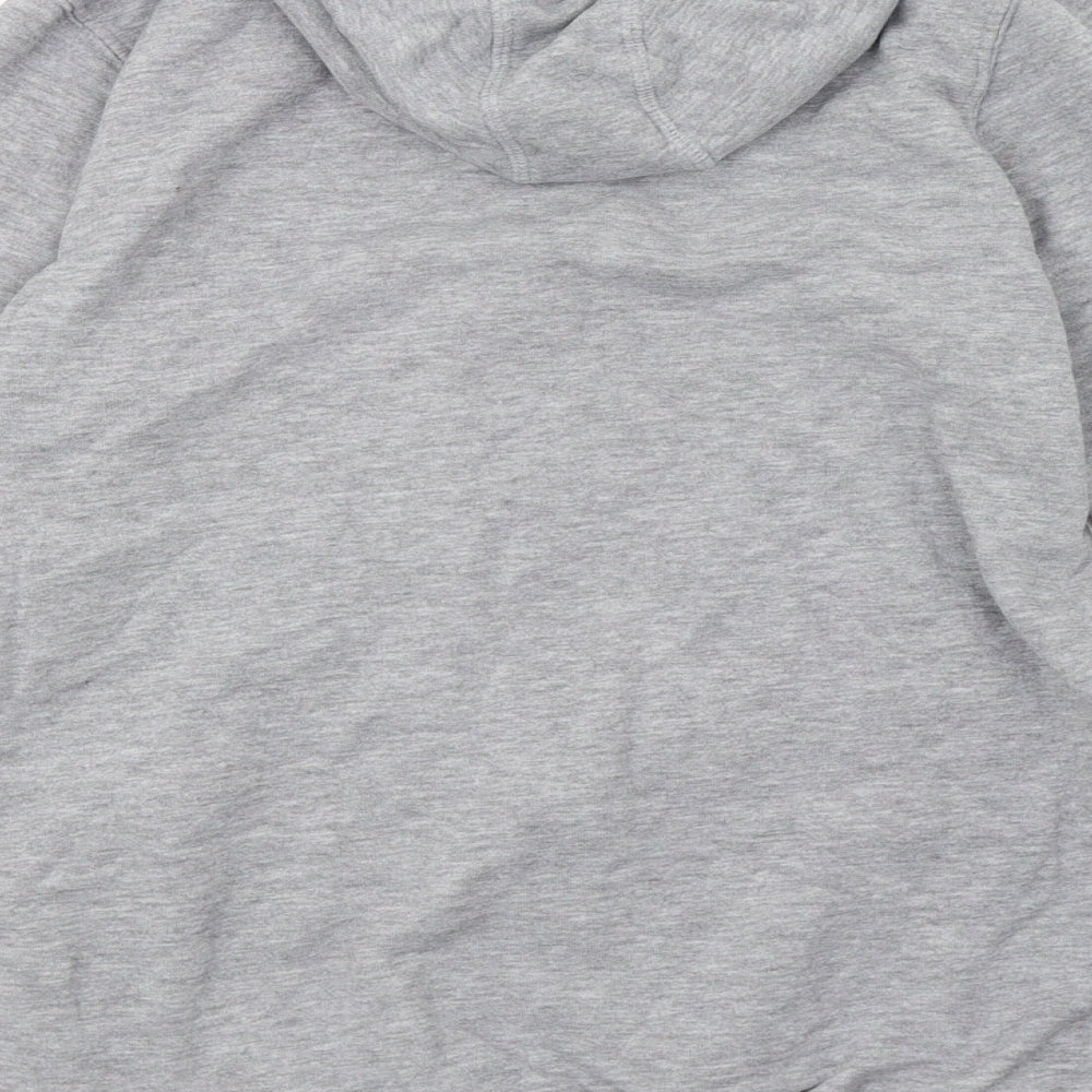TU Boys Grey  Jersey Full Zip Hoodie Size 12 Years