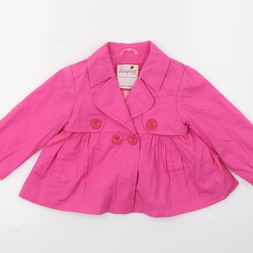 Ladybird Girls Pink   Jacket  Size 12-18 Months
