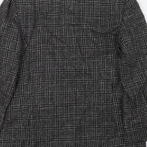 Klass Womens Black Check  Jacket  Size 12