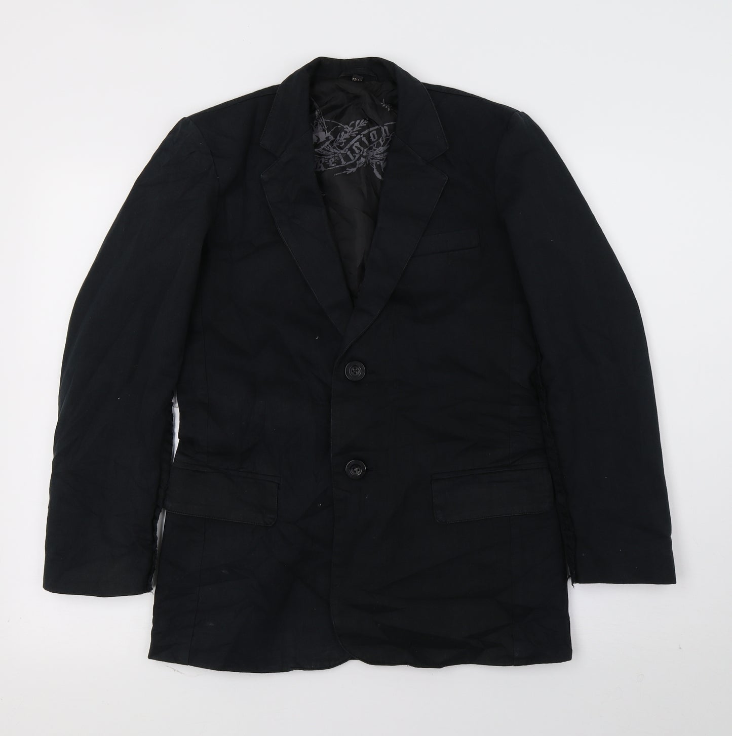 Religion Boys Black   Jacket Blazer Size 12-13 Years