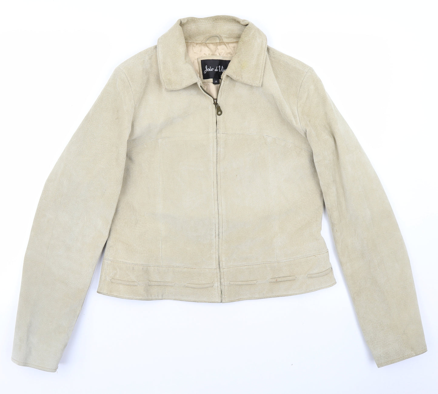 Joie de Vivre Womens Beige   Jacket  Size 14