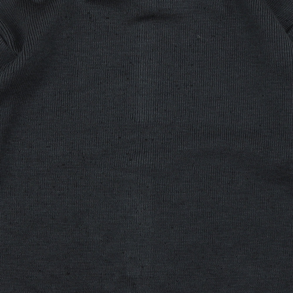 Apollo Classics Mens Black  Knit Cardigan Jumper Size XL