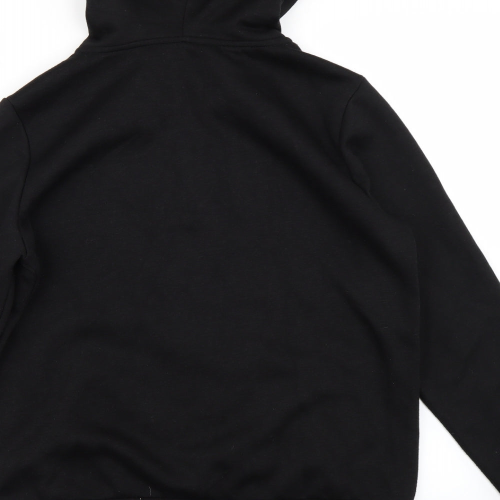 Papaya Womens Black   Full Zip Hoodie Size M