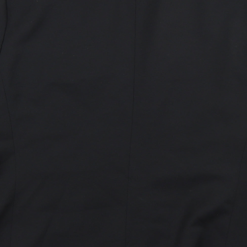 St Michael Womens Black   Jacket  Size 16