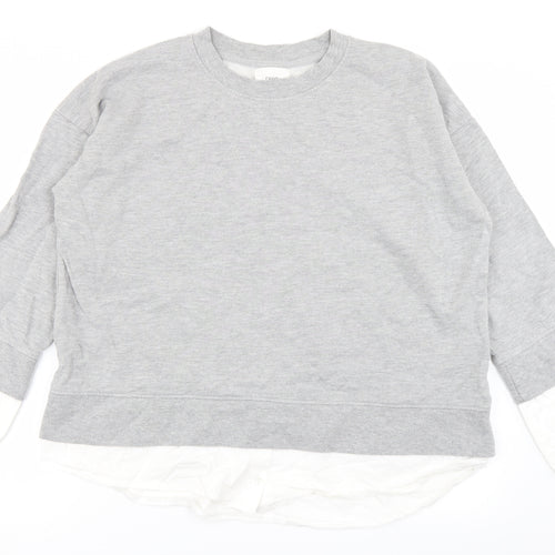 NEXT Womens Grey   Pullover Sweatshirt Size 16