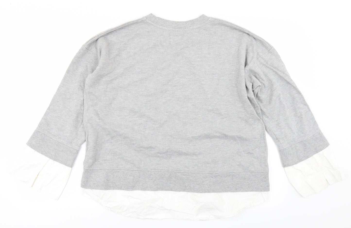 NEXT Womens Grey   Pullover Sweatshirt Size 16