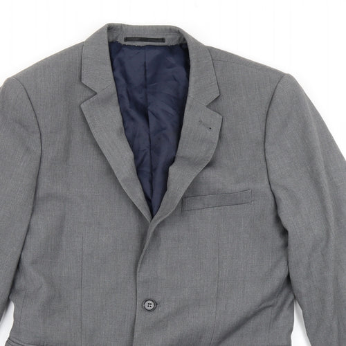 Topman Mens Grey   Jacket Blazer Size 38