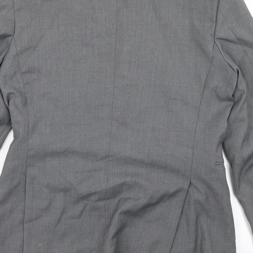 Topman Mens Grey   Jacket Blazer Size 38