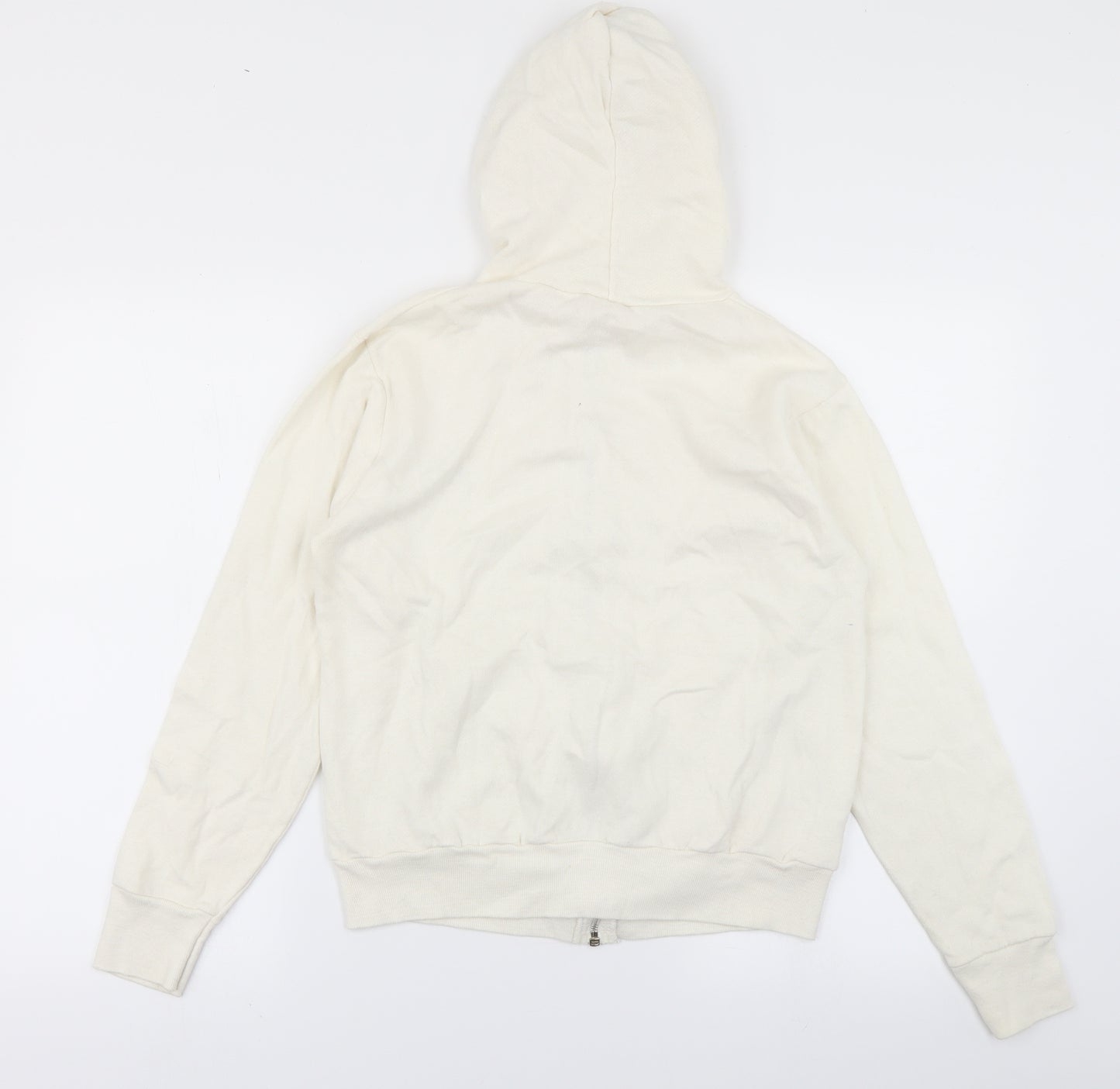 Wrangler Womens White   Full Zip Hoodie Size S
