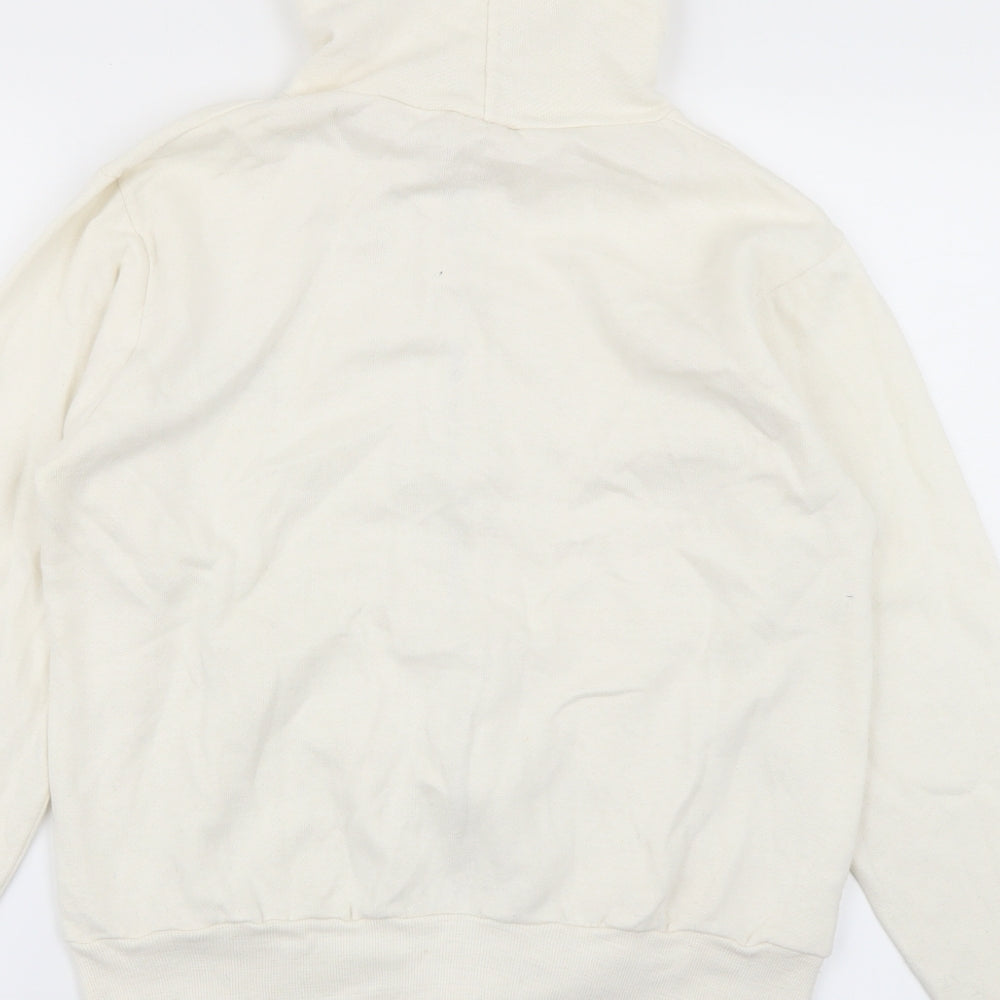 Wrangler Womens White   Full Zip Hoodie Size S