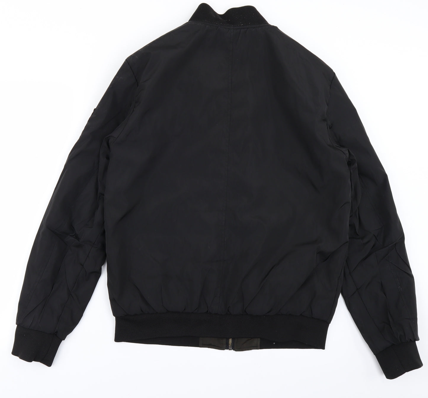 Gym King Mens Black Camouflage  Bomber Jacket Jacket Size M
