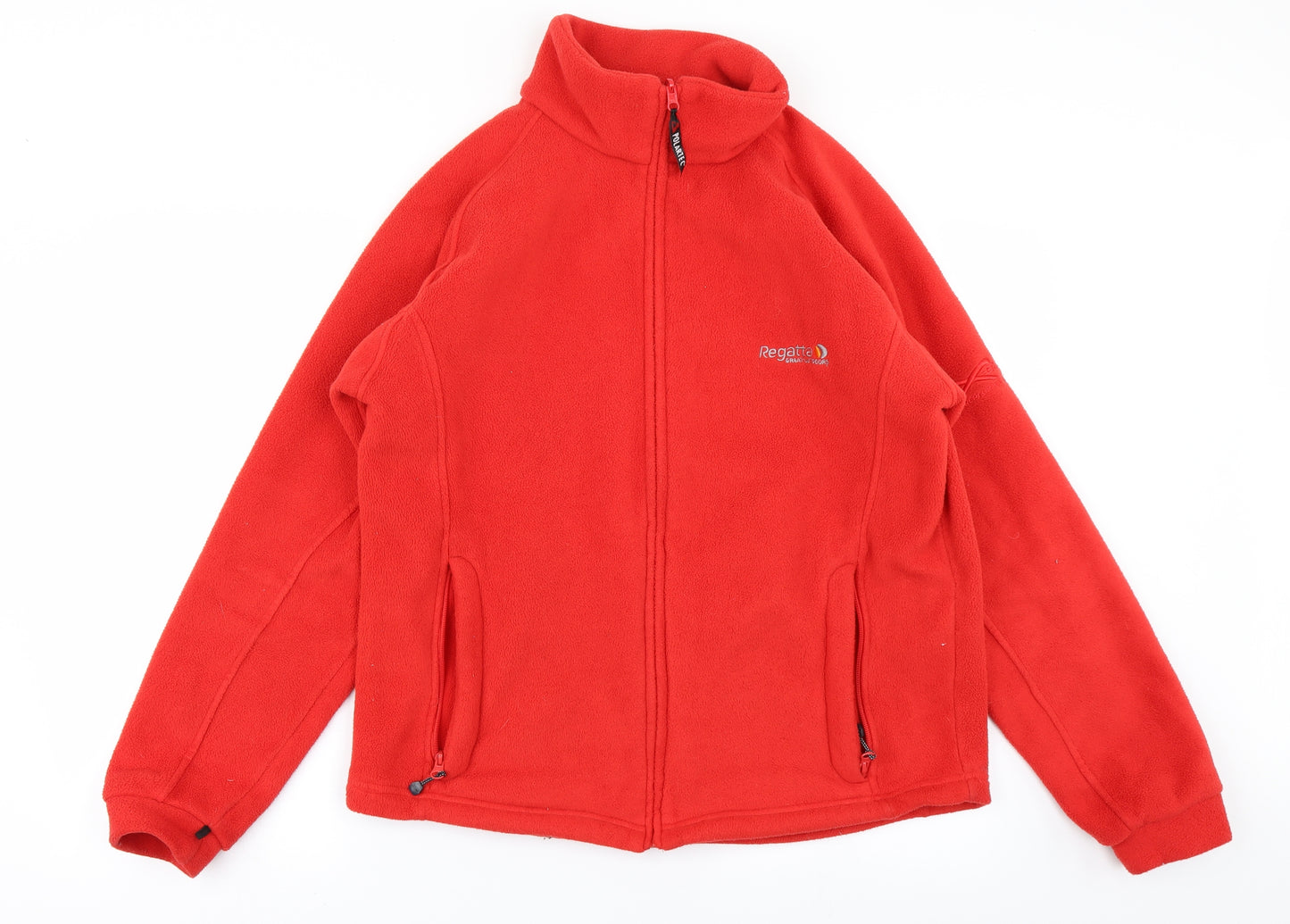 Regatta Mens Red  Fleece Full Zip Sweatshirt Size L