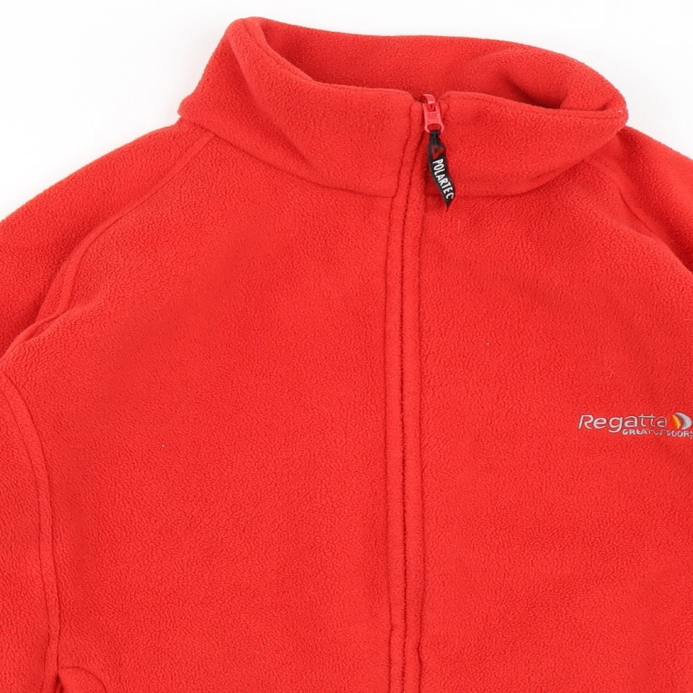 Regatta Mens Red  Fleece Full Zip Sweatshirt Size L