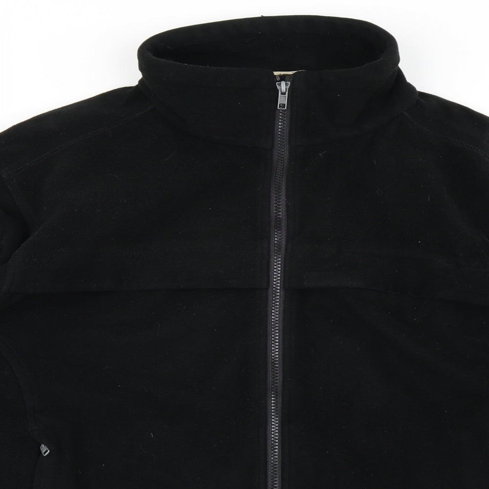 OPGear  Mens Black  Fleece Full Zip Sweatshirt Size M