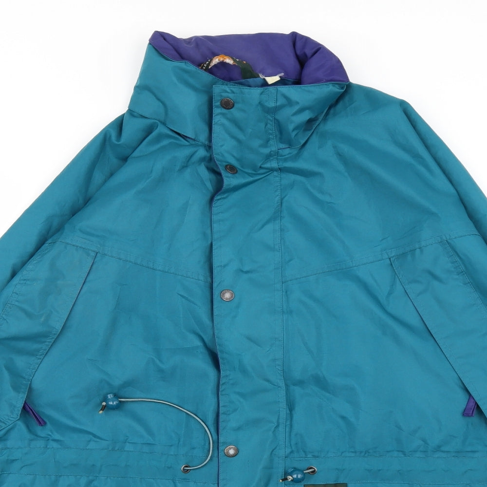 Regatta Mens Blue   Rain Coat Coat Size M