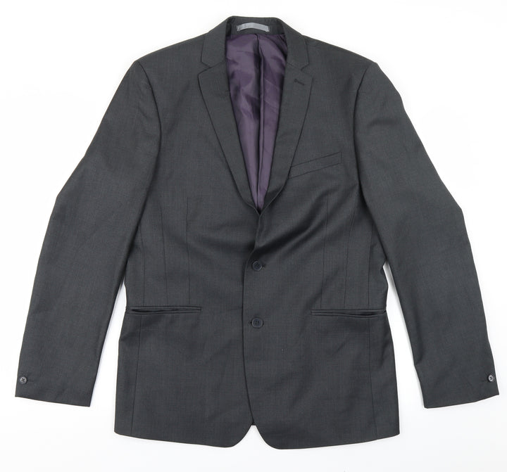 Redherring Mens Grey   Jacket Blazer Size 42