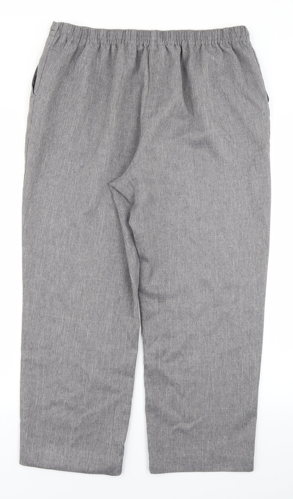 Classics Womens Grey   Trousers  Size 16 L22 in