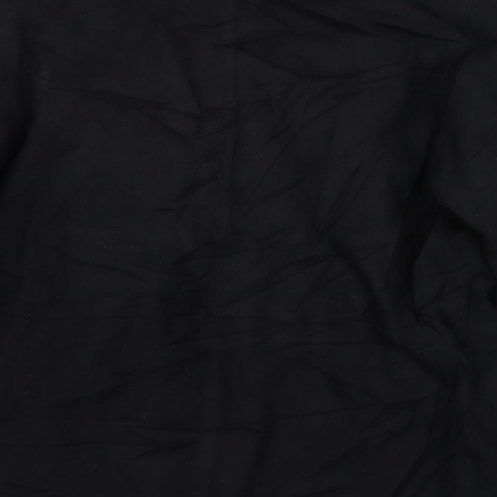 Odermark Mens Black   Overcoat Coat Size XL