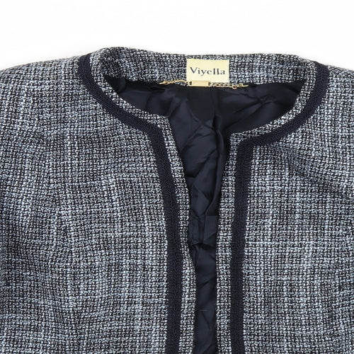 Viyela Womens Blue   Jacket Blazer Size 16