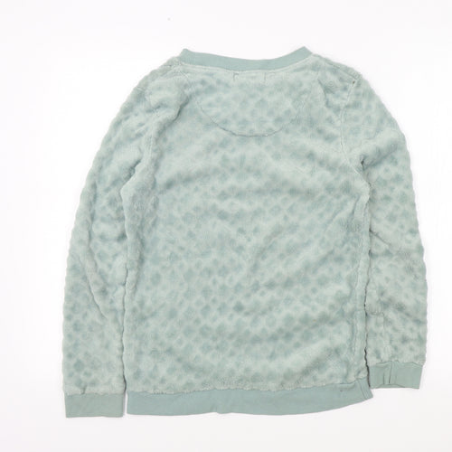 Primark Girls Green Solid  Top Pyjama Top Size XS