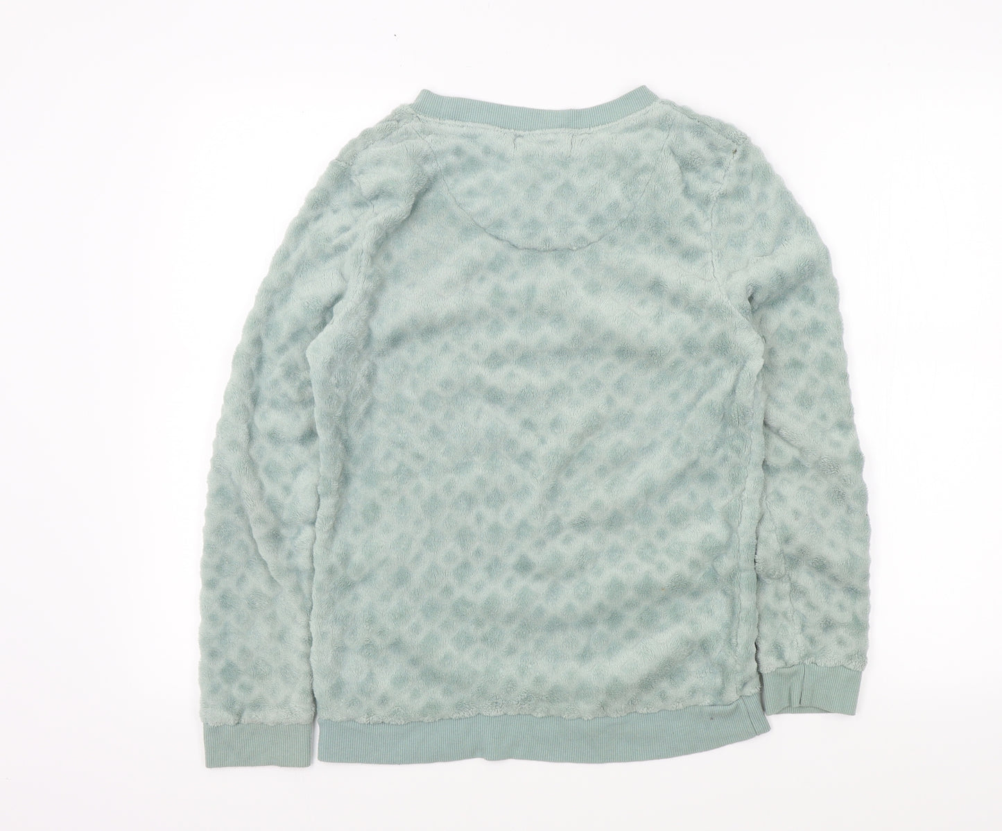 Primark Girls Green Solid  Top Pyjama Top Size XS