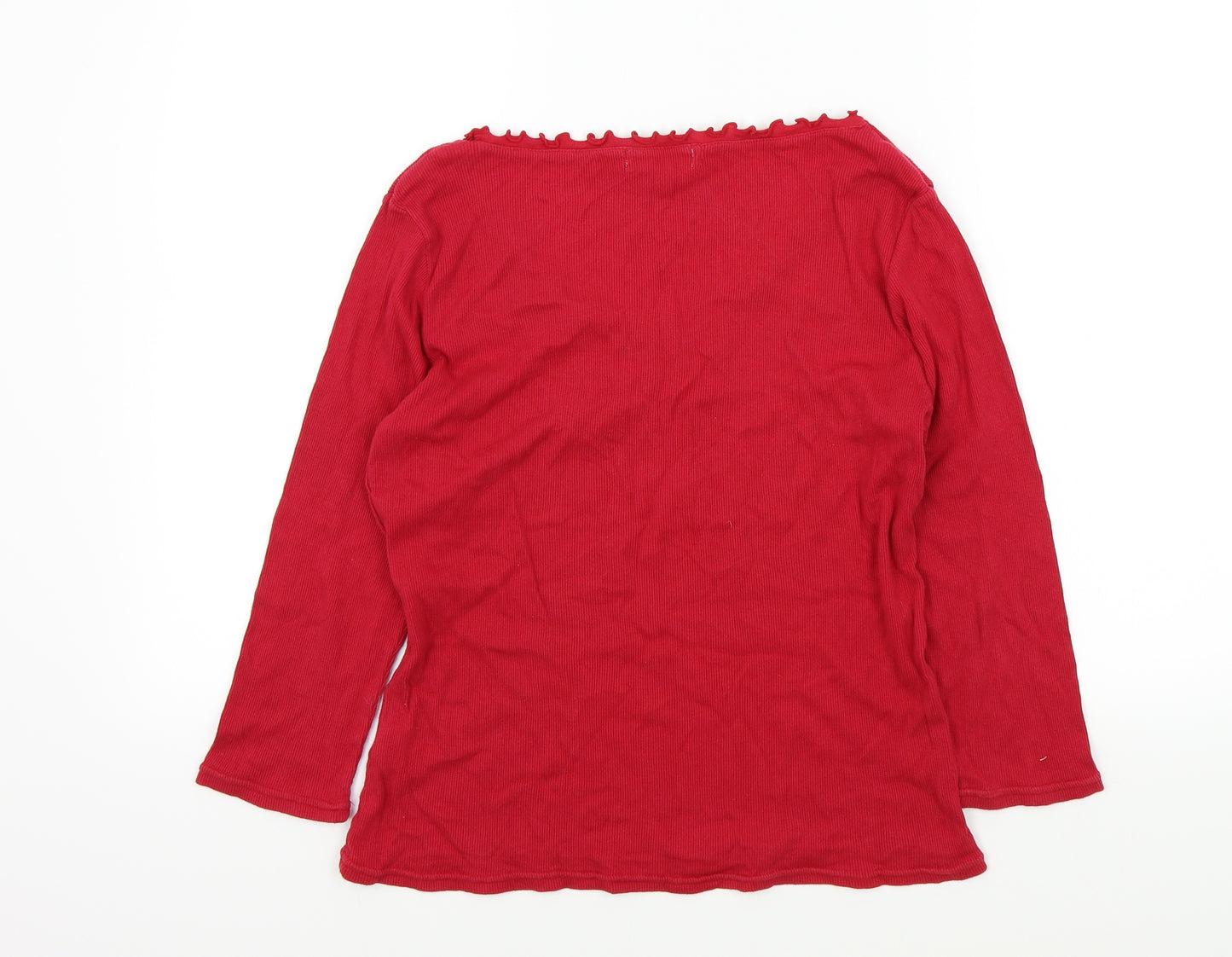 editions Womens Red   Pullover Jumper Size 16