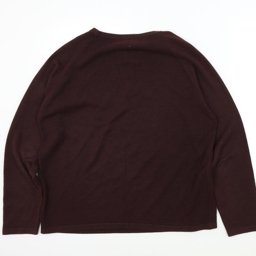 Zantos Womens Brown   Pullover Jumper Size L