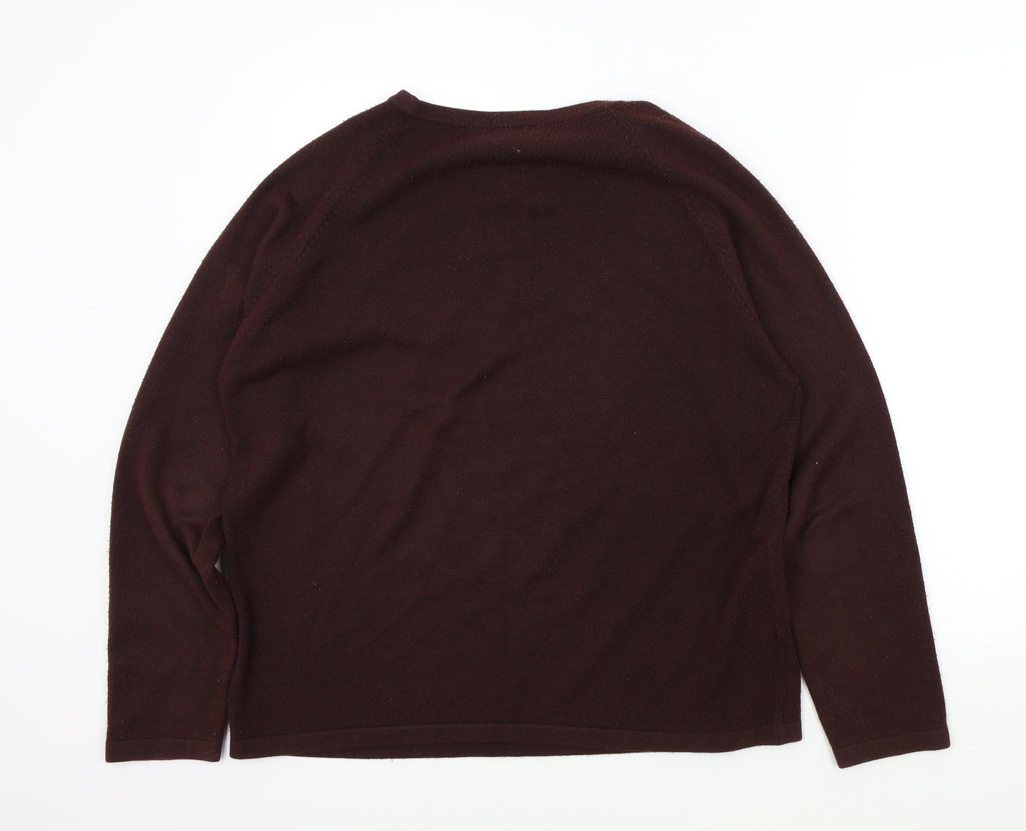 Zantos Womens Brown   Pullover Jumper Size L