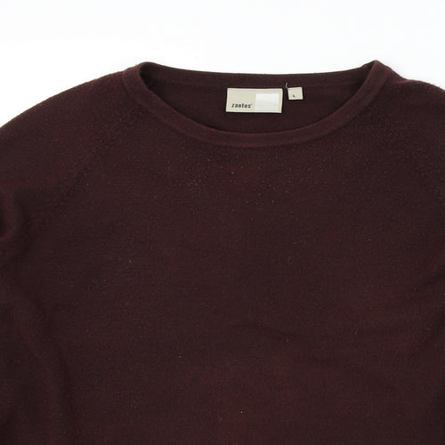 Zantos Womens Brown   Pullover Jumper Size L