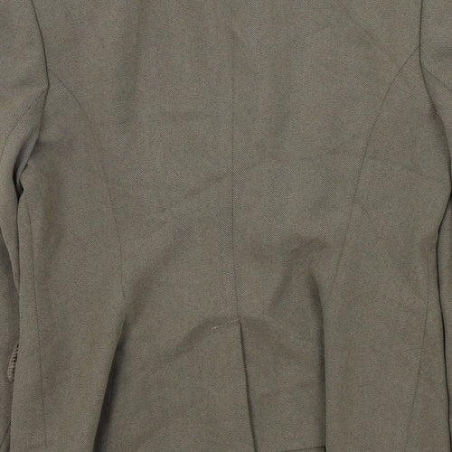 NEXT Womens Brown Colourblock  Jacket Blazer Size 14