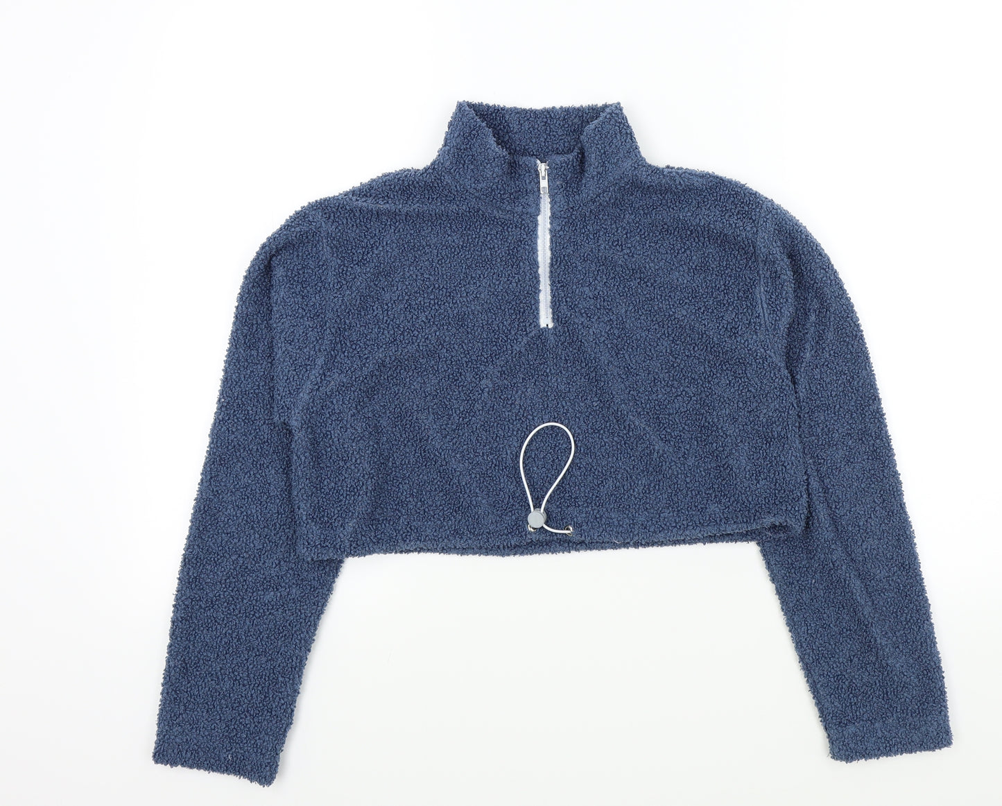 SheIn Girls Blue Colourblock  Pullover Jumper Size 14 Years