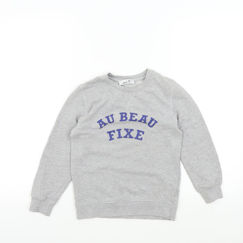 Abcd R Boys Grey   Pullover Jumper Size 8 Years