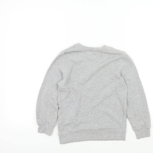 Abcd R Boys Grey   Pullover Jumper Size 8 Years
