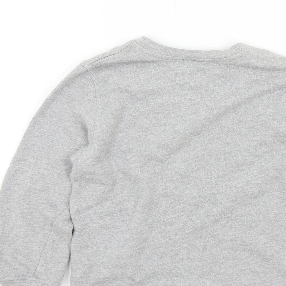 Abcd R Boys Grey   Pullover Jumper Size 8 Years