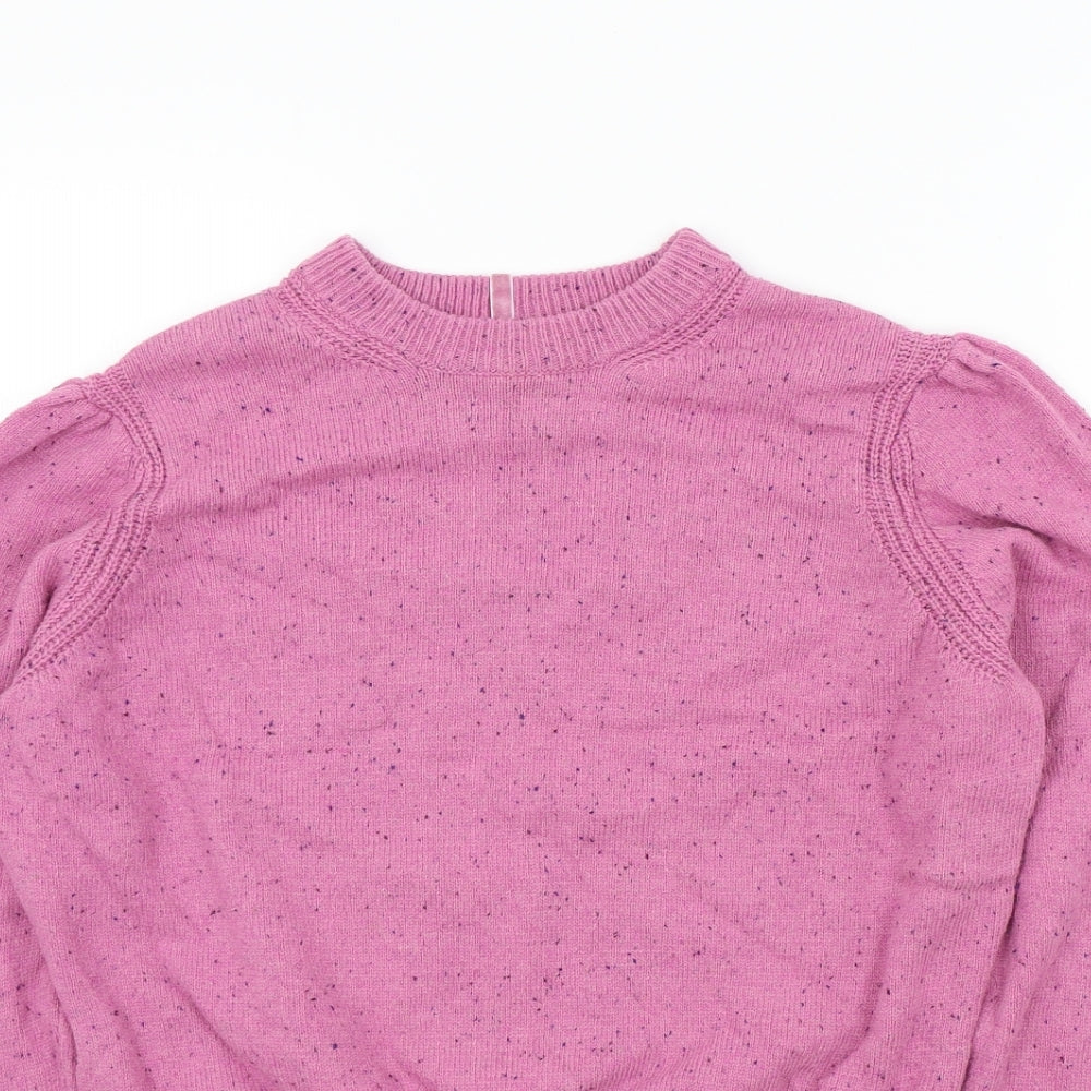 M&S Womens Pink   Pullover Jumper Size 14