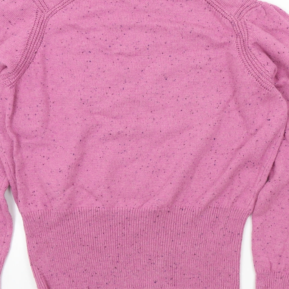 M&S Womens Pink   Pullover Jumper Size 14