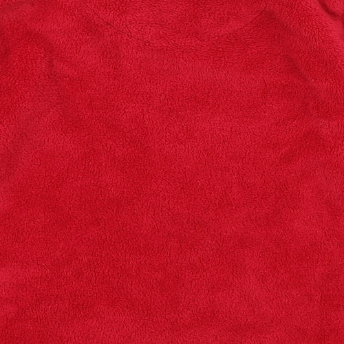 Rebel Boys Red Colourblock   Pyjama Top Size 5-6 Years  - Christmas Jumper