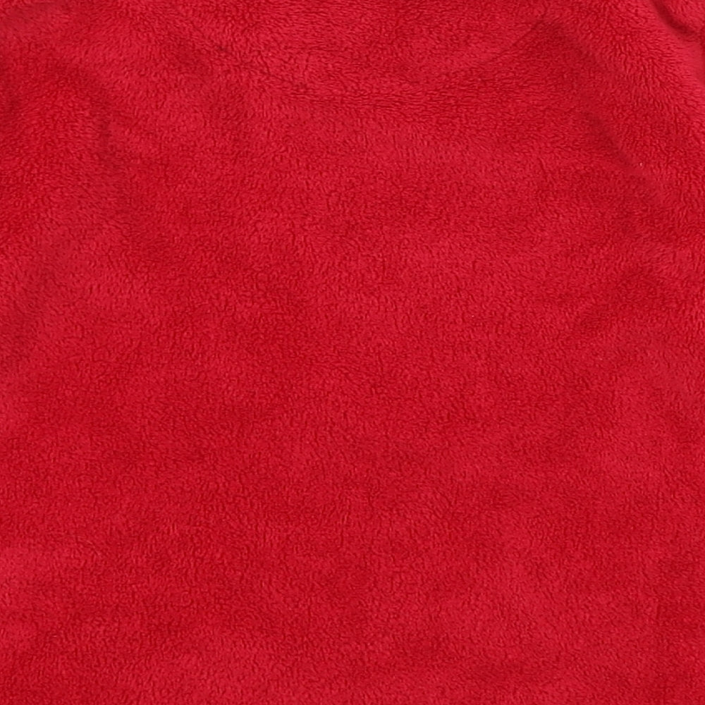 Rebel Boys Red Colourblock   Pyjama Top Size 5-6 Years  - Christmas Jumper