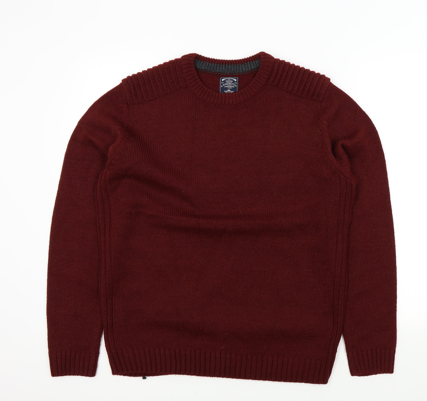 Kensington Mens Red   Pullover Jumper Size L