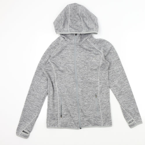 F&F Womens Grey   Full Zip Hoodie Size S