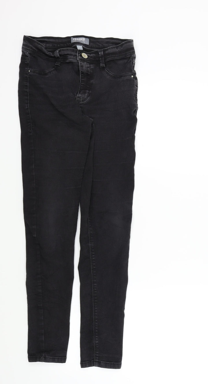 Dorothy Perkins Womens Black   Skinny Jeans Size 12 L28 in