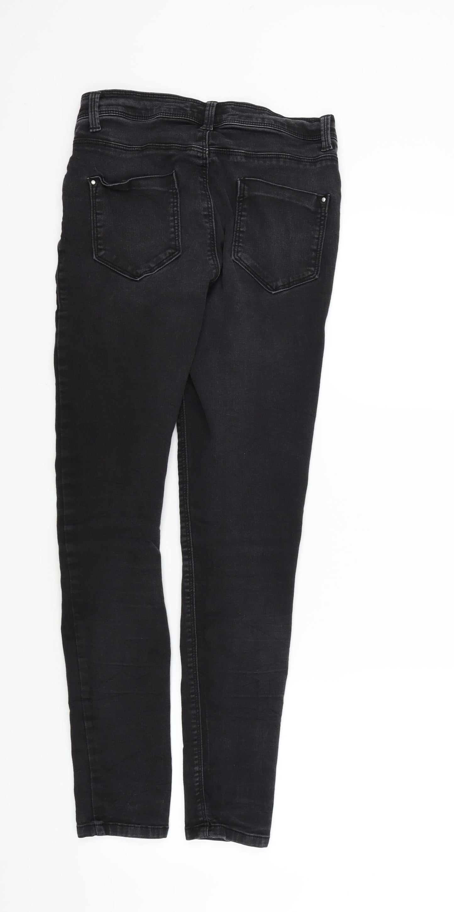 Dorothy Perkins Womens Black   Skinny Jeans Size 12 L28 in