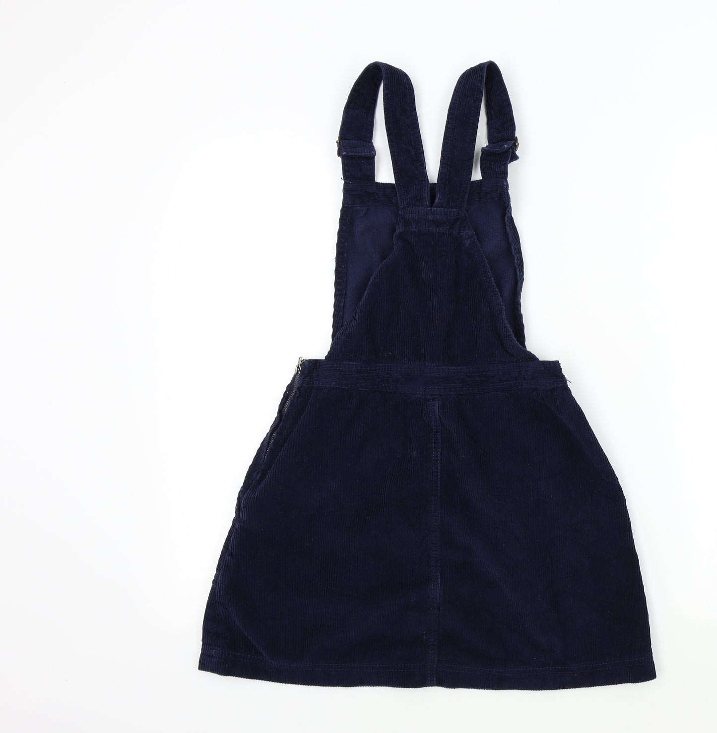 BDG Womens Blue Colourblock  Pinafore/Dungaree Dress  Size S