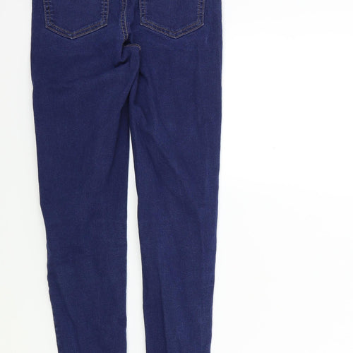 M&S Womens Blue   Straight Jeans Size 6 L28 in