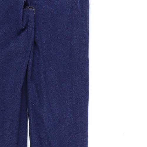 M&S Womens Blue   Straight Jeans Size 6 L28 in