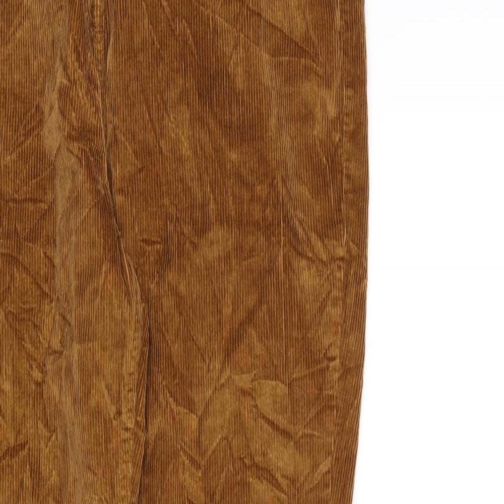 NEXT Womens Brown   Trousers  Size 14 L31 in
