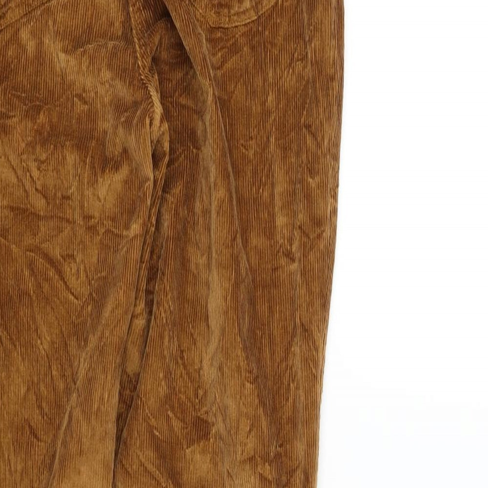 NEXT Womens Brown   Trousers  Size 14 L31 in