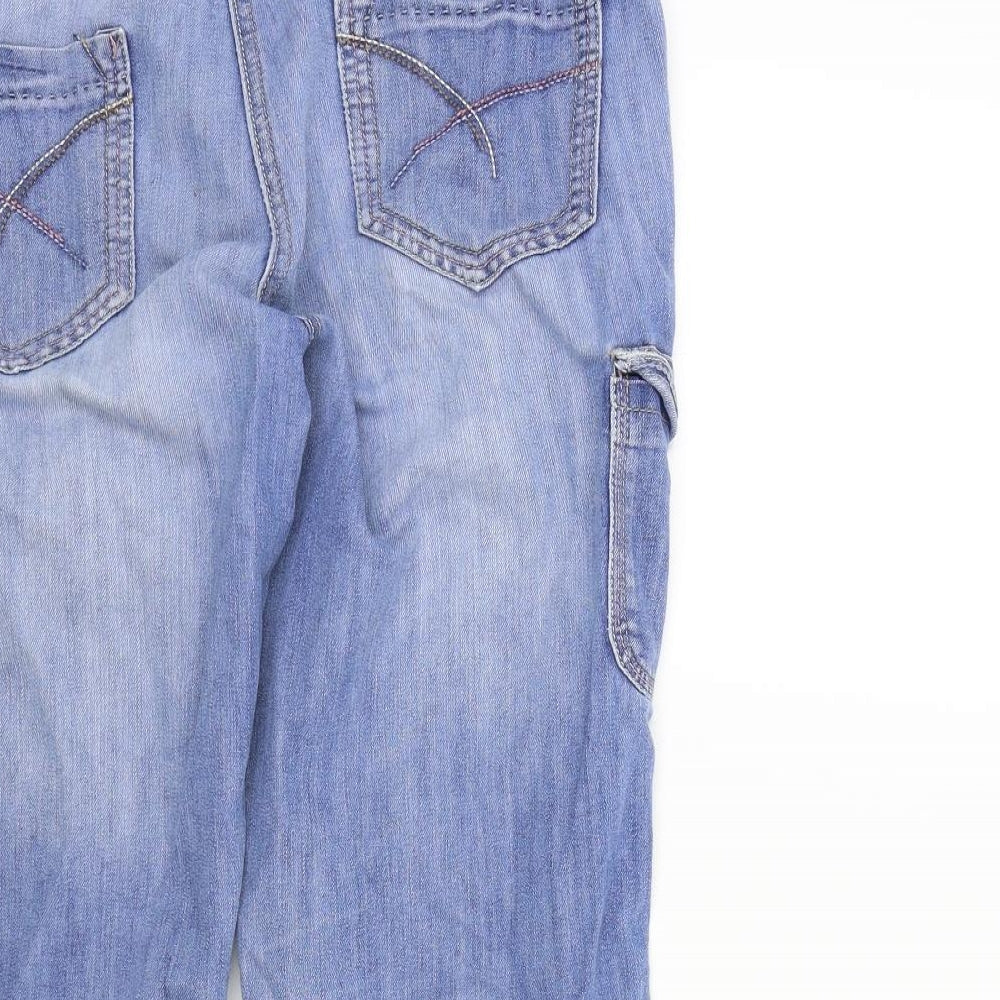 M&Co Womens Blue   Straight Jeans Size 14 L23 in